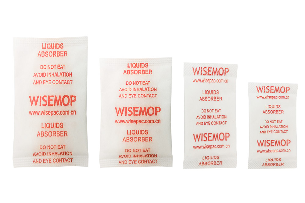 Wisemop Rapid Water Absorption Packs with Liquid
